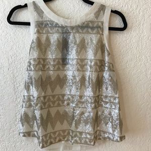 Sequin top